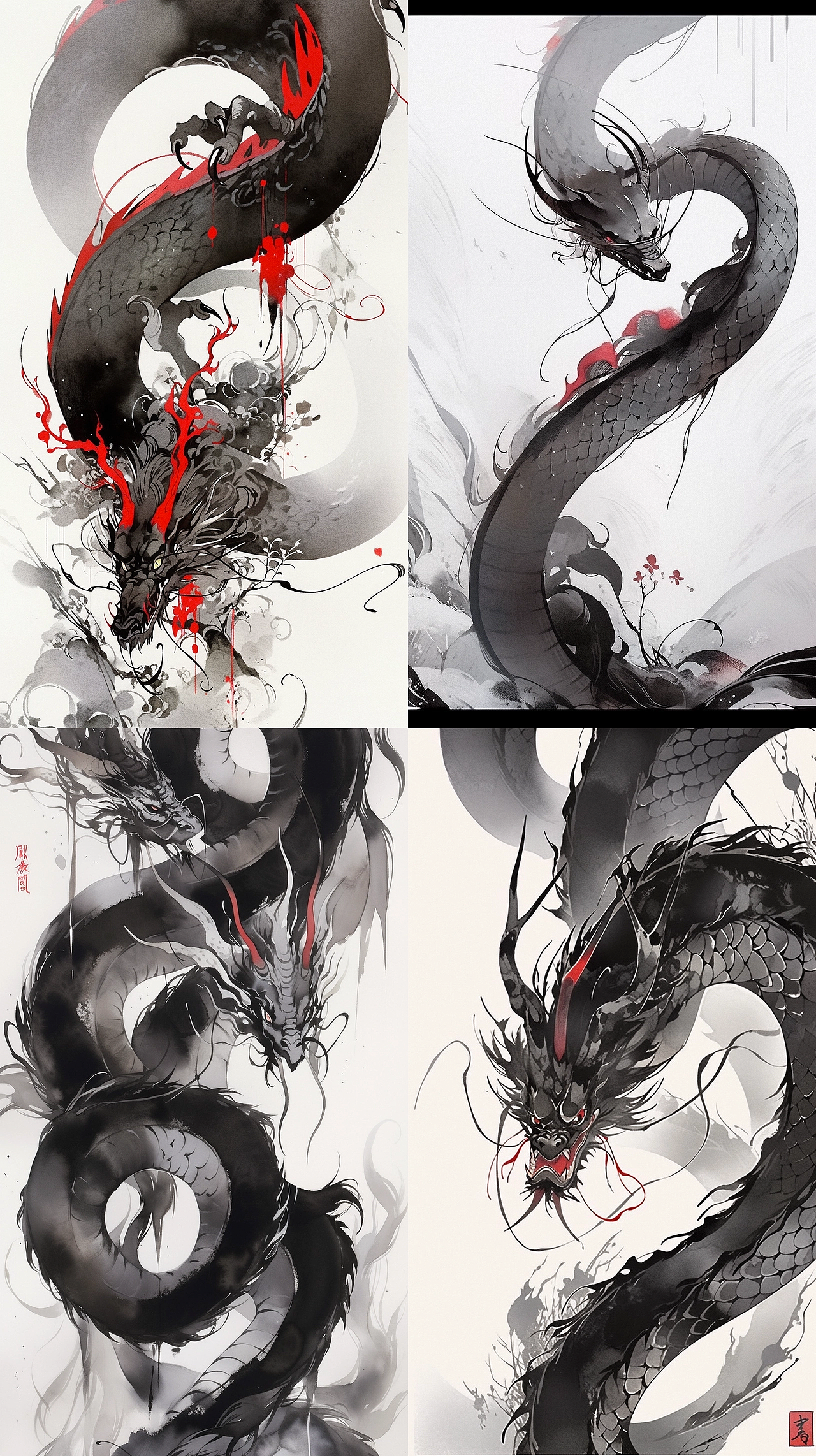 龙年插画红包手机壳龙年生肖2024（图ZMzQ0MTI5OTMy） - 商业插画 - 站酷设计师画画的小可原创素材 - 站酷ZCOOL
