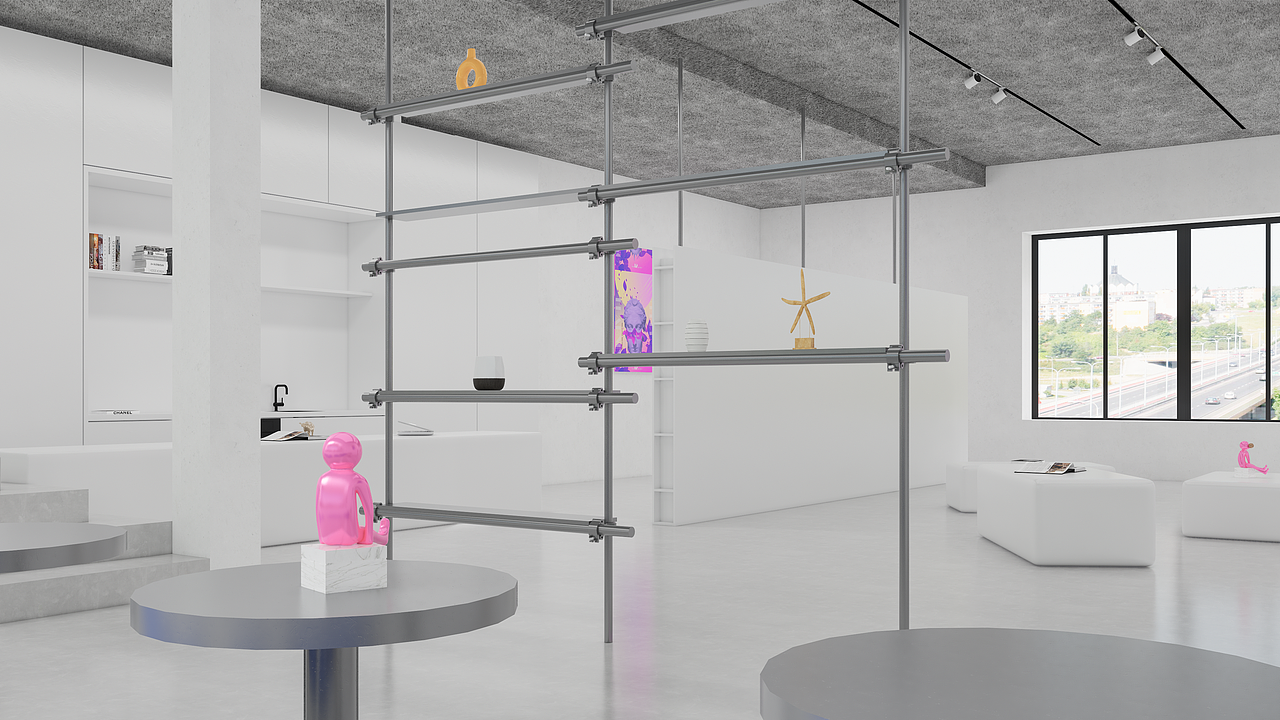 Oever 画廊（图ZMzE1NjY5NzI0） - 商业空间设计 - 站酷设计师MXYstudio原创素材 - 站酷ZCOOL