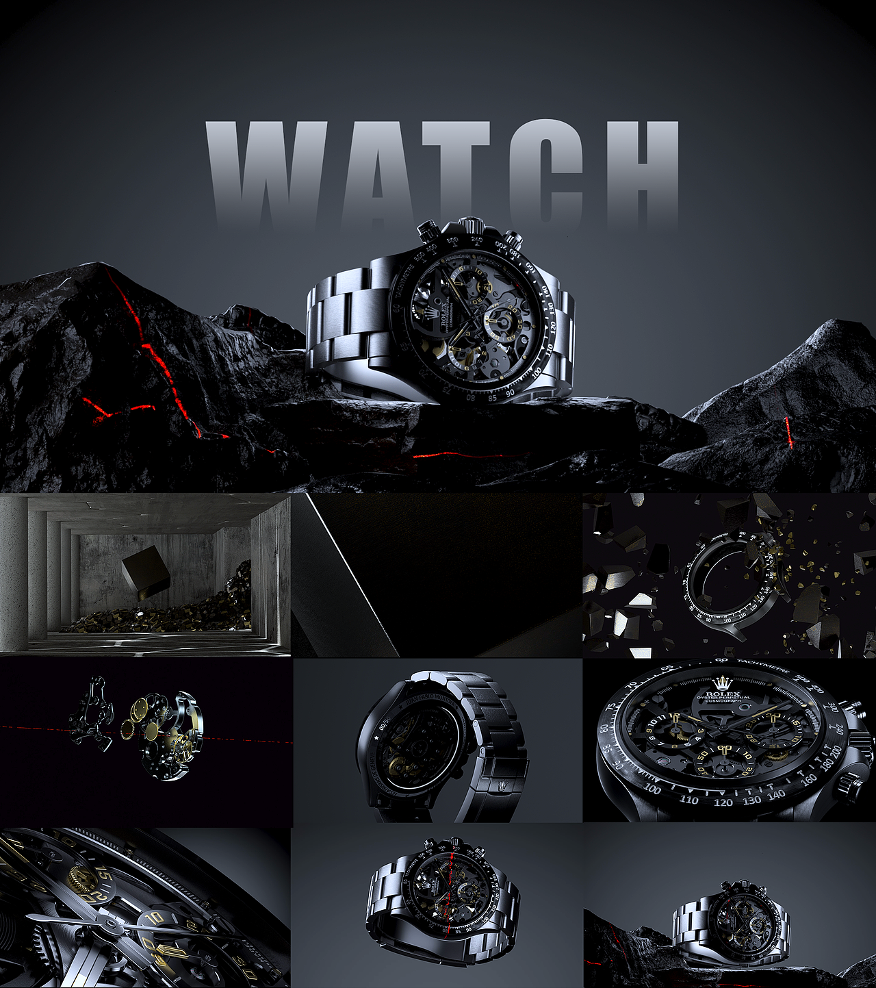 三维动态视频 I 手表（图ZMzMzOTMyNzI0） - 动画/影视 - 站酷设计师心跳0722原创素材 - 站酷ZCOOL