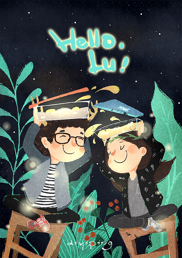 Hello我鹿（图ZMzM0MzY2MDg=） - 商业插画 - 站酷设计师WANANNN原创素材 - 站酷ZCOOL