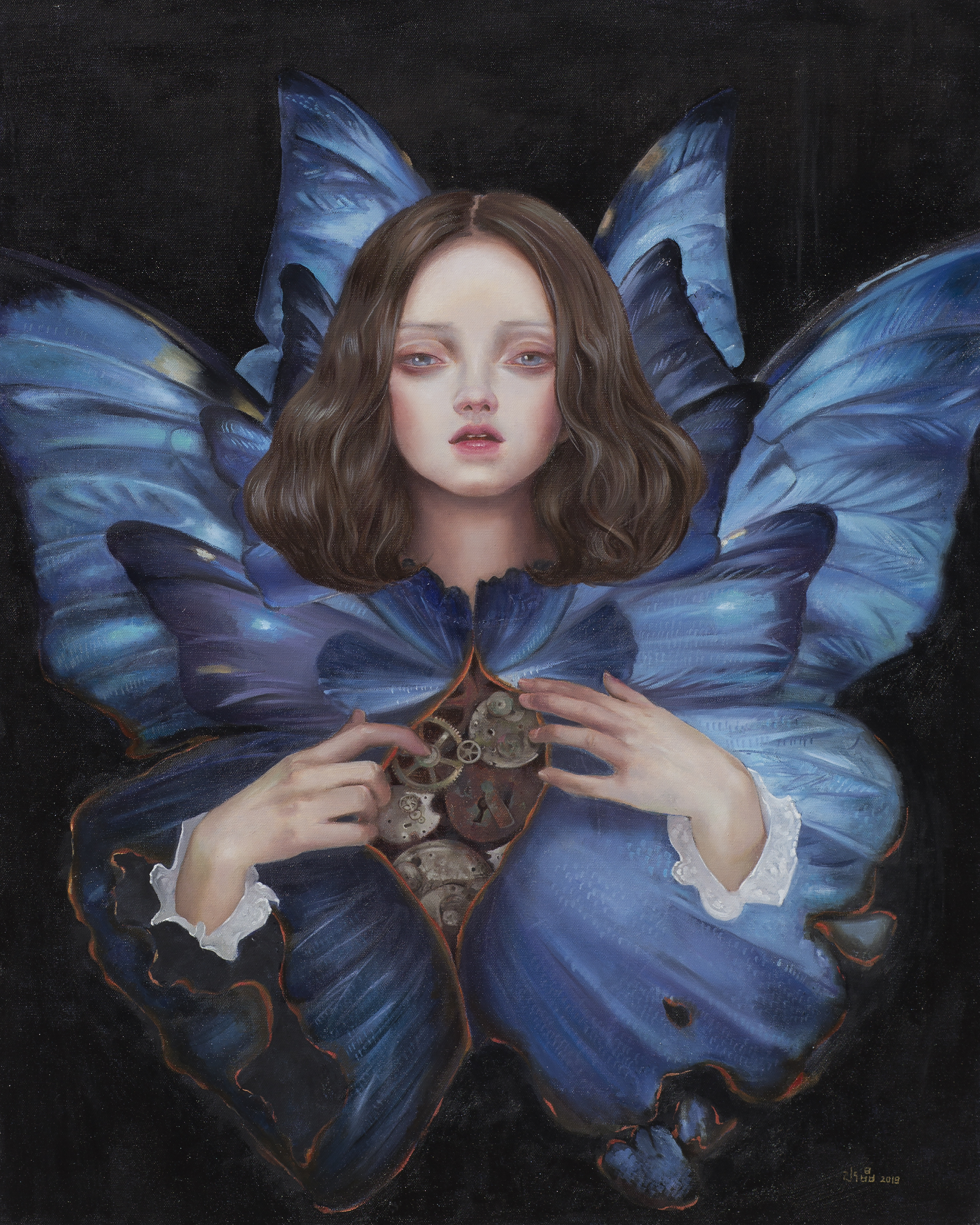 初心|纯艺术|绘画|何水晶_原创作品-站酷zcool