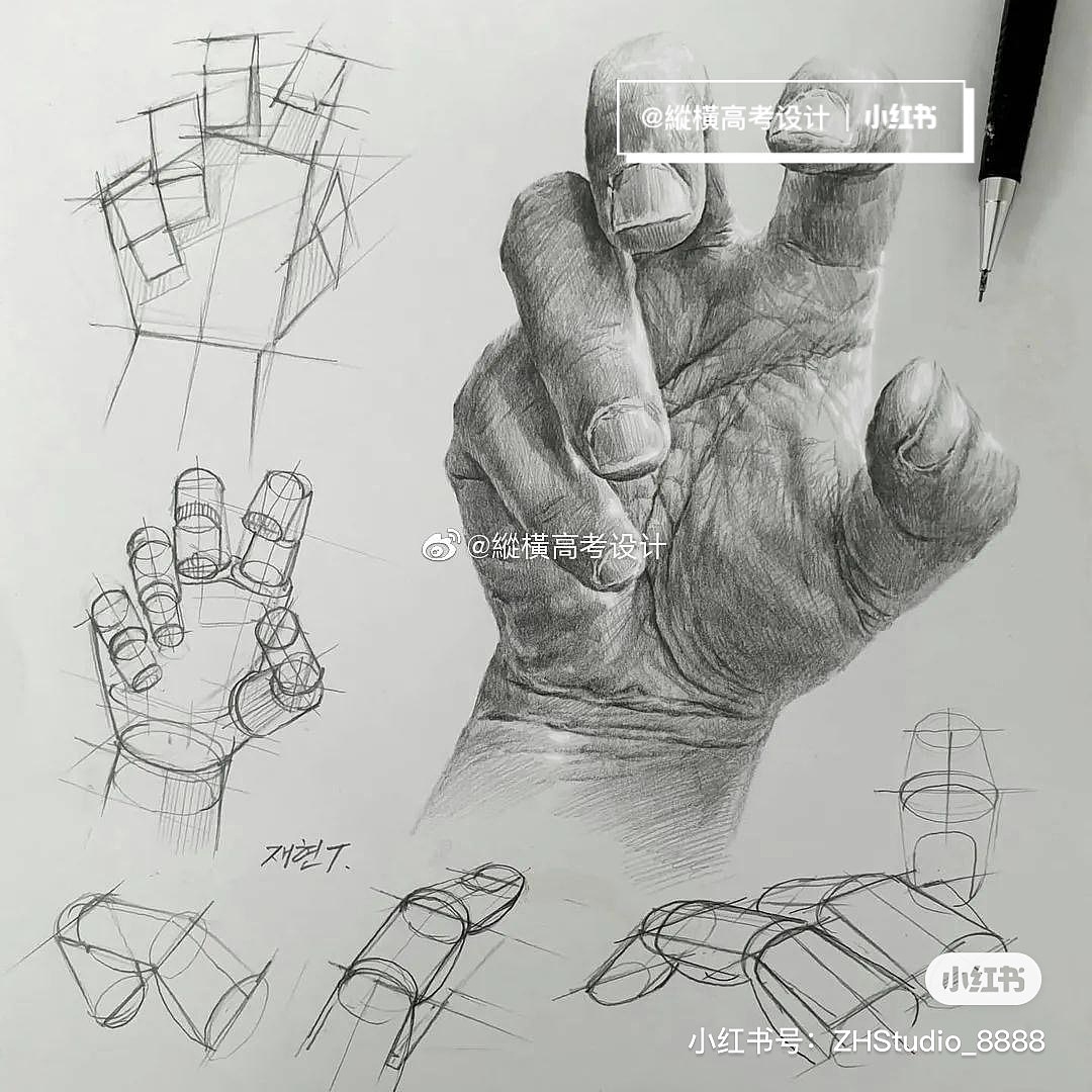 校考设计｜川美设计｜结构素描参考（图ZMjU5ODI0ODAw） - 艺术插画 - 站酷设计师縱橫高考设计原创素材 - 站酷ZCOOL