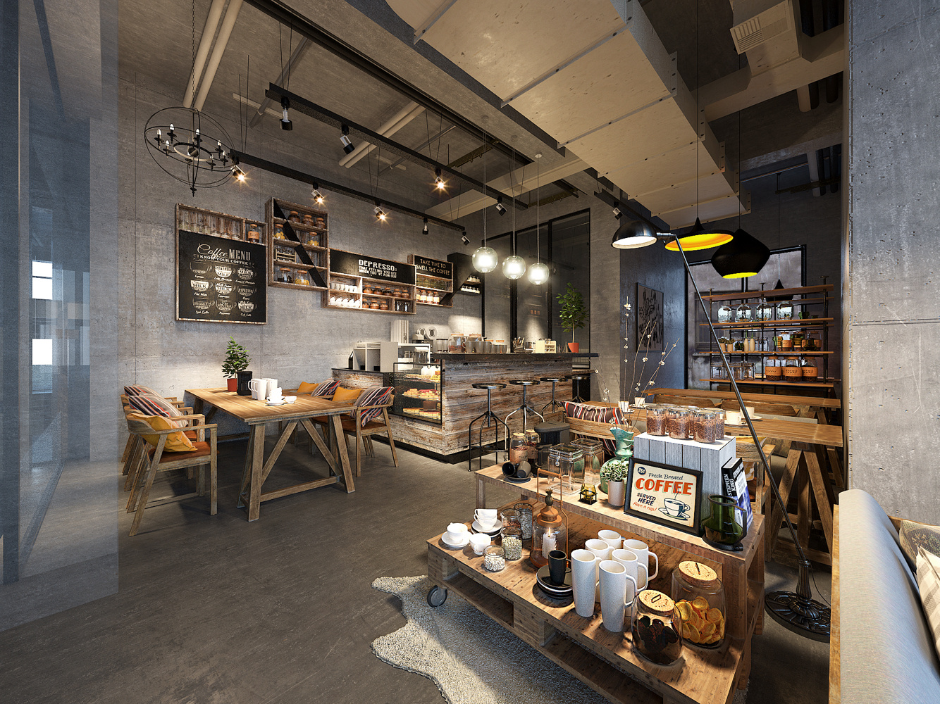 咖啡吧- 公司作品