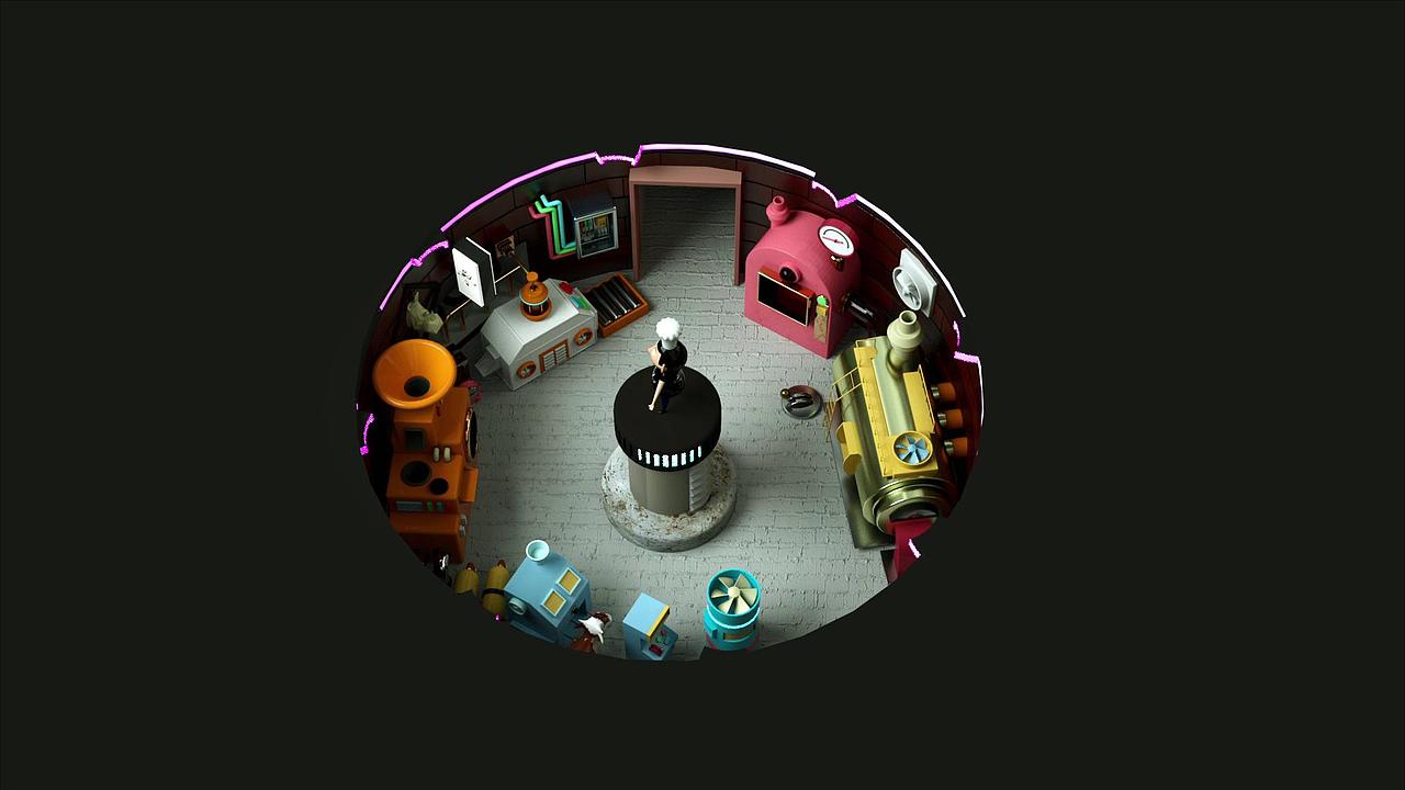 犀角巷餐桌投影