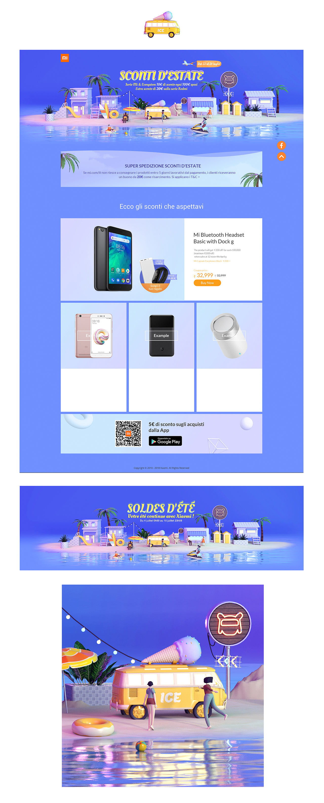 【专题】小米海外Summer sale（图ZMTY5MTcwNDk2） - 电商 - 站酷设计师橙子徐原创素材 - 站酷ZCOOL