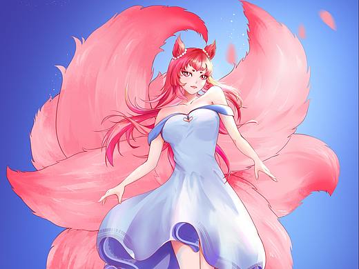 九尾狐（个人主页-ZNDkxMzE2MjQ=） - 商业插画 - 站酷设计师Queenie周六原创素材 - 站酷ZCOOL