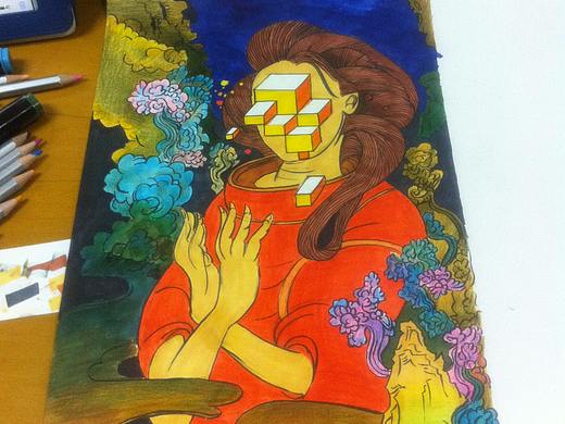 插画作品（部分）