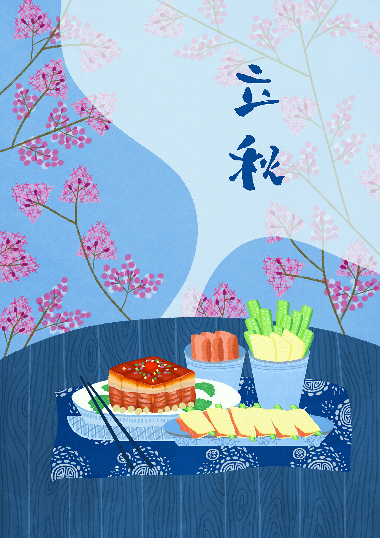 节气:看什么花吃什么菜