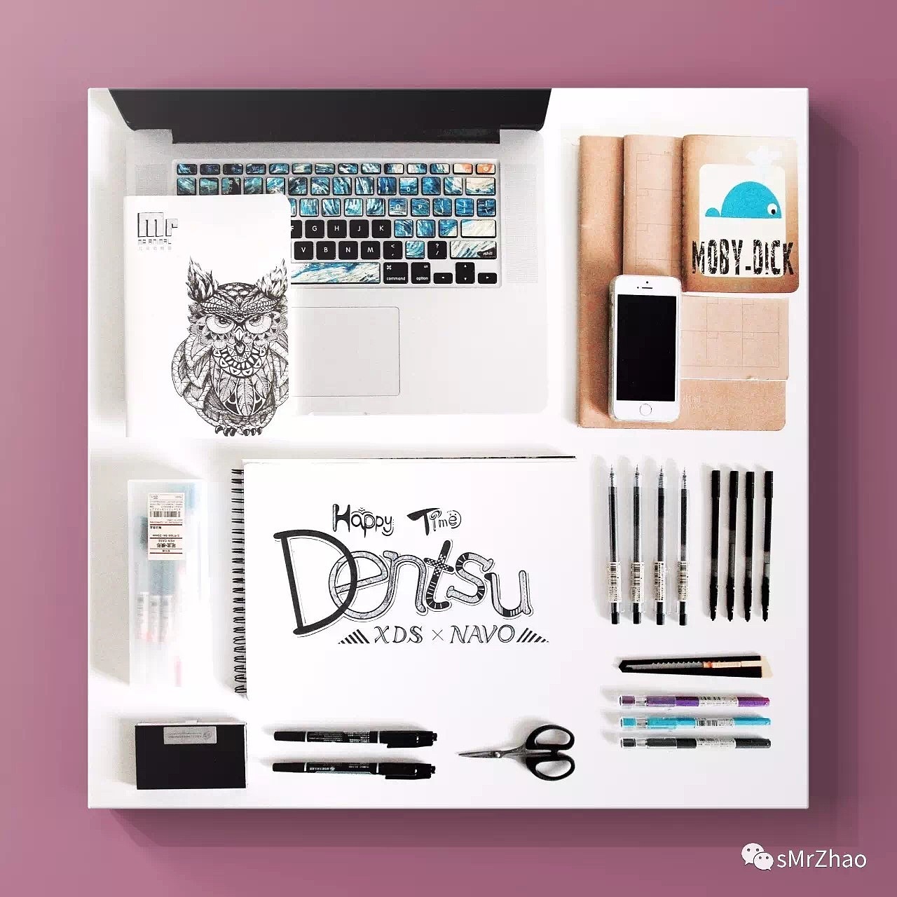 sMrZhao 字体纹身设计