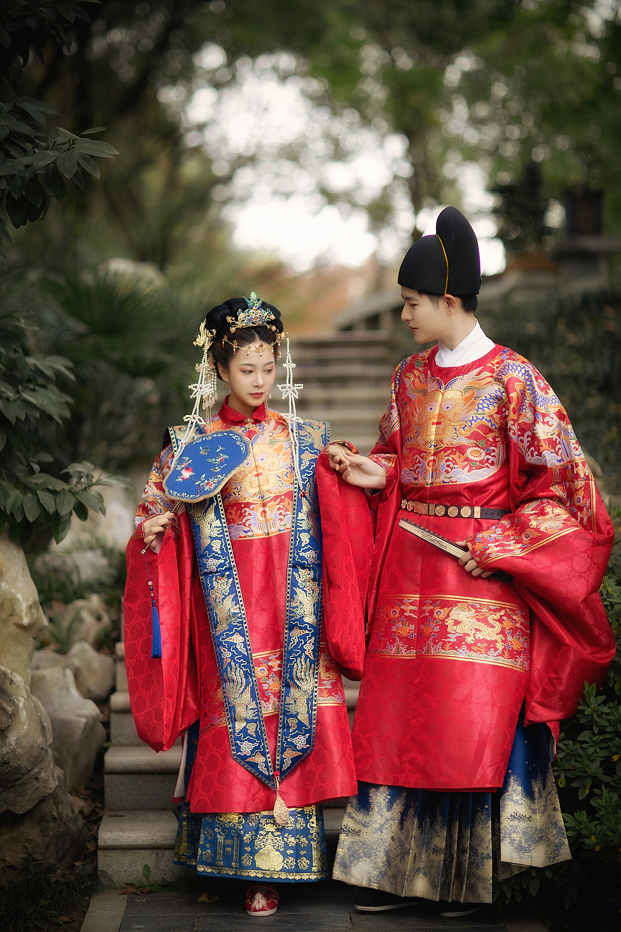 明制汉服结婚照