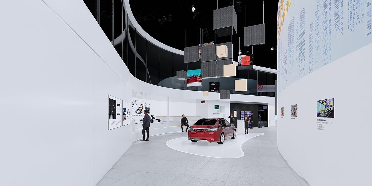 HONDA本田_2020广州车展（图ZMjM2OTI4NDE2） - 其他三维 - 站酷设计师Andy_Kuang原创素材 - 站酷ZCOOL