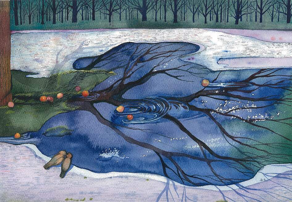 水彩插画（图ZMjY0MzkyNzU2） - 艺术插画 - 站酷设计师Heather777原创素材 - 站酷ZCOOL