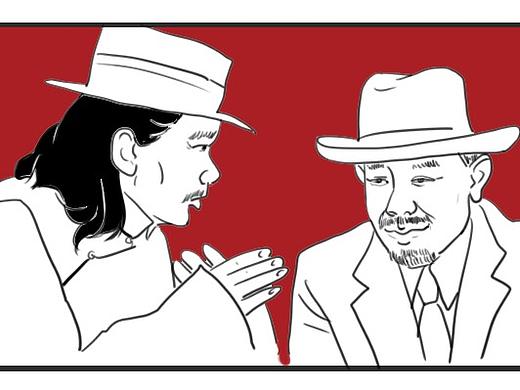 条漫作品——地摊儿经济