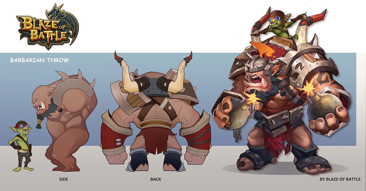 举报12分享原创作品插画游戏原画欧美q版角色设计角色原画美式设计