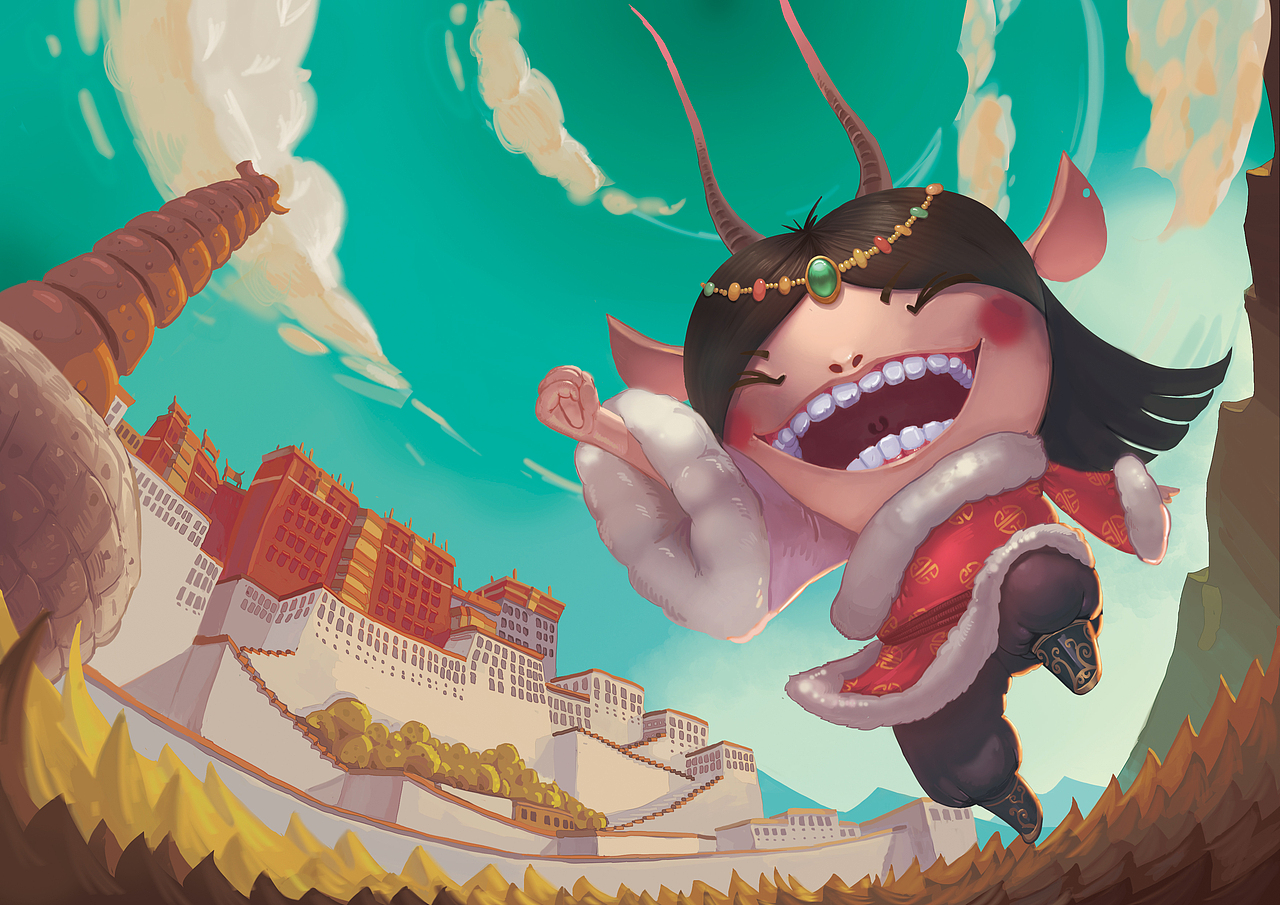 陈年老图大学时候画的