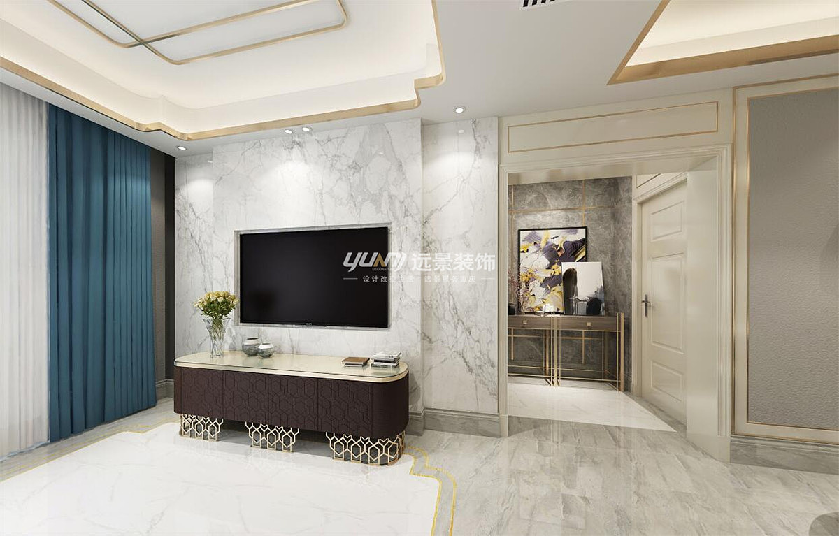 南滨路珊瑚水岸装修方案参考图-重庆远景装饰-地址电话