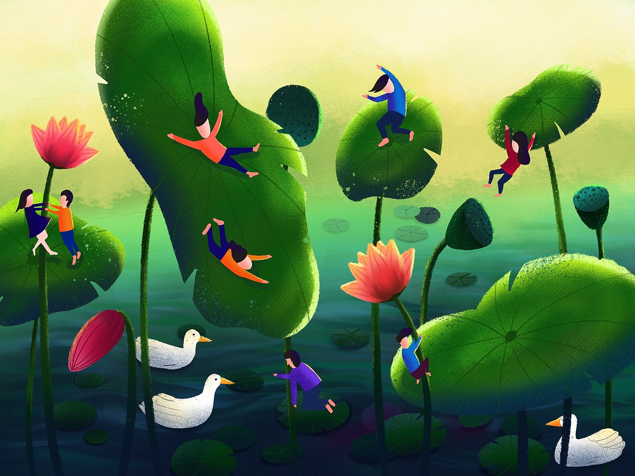 第二期插画练习（图ZMTg3NzQ5NTQ4） - 创作习作 - 站酷设计师设计师正方形原创素材 - 站酷ZCOOL