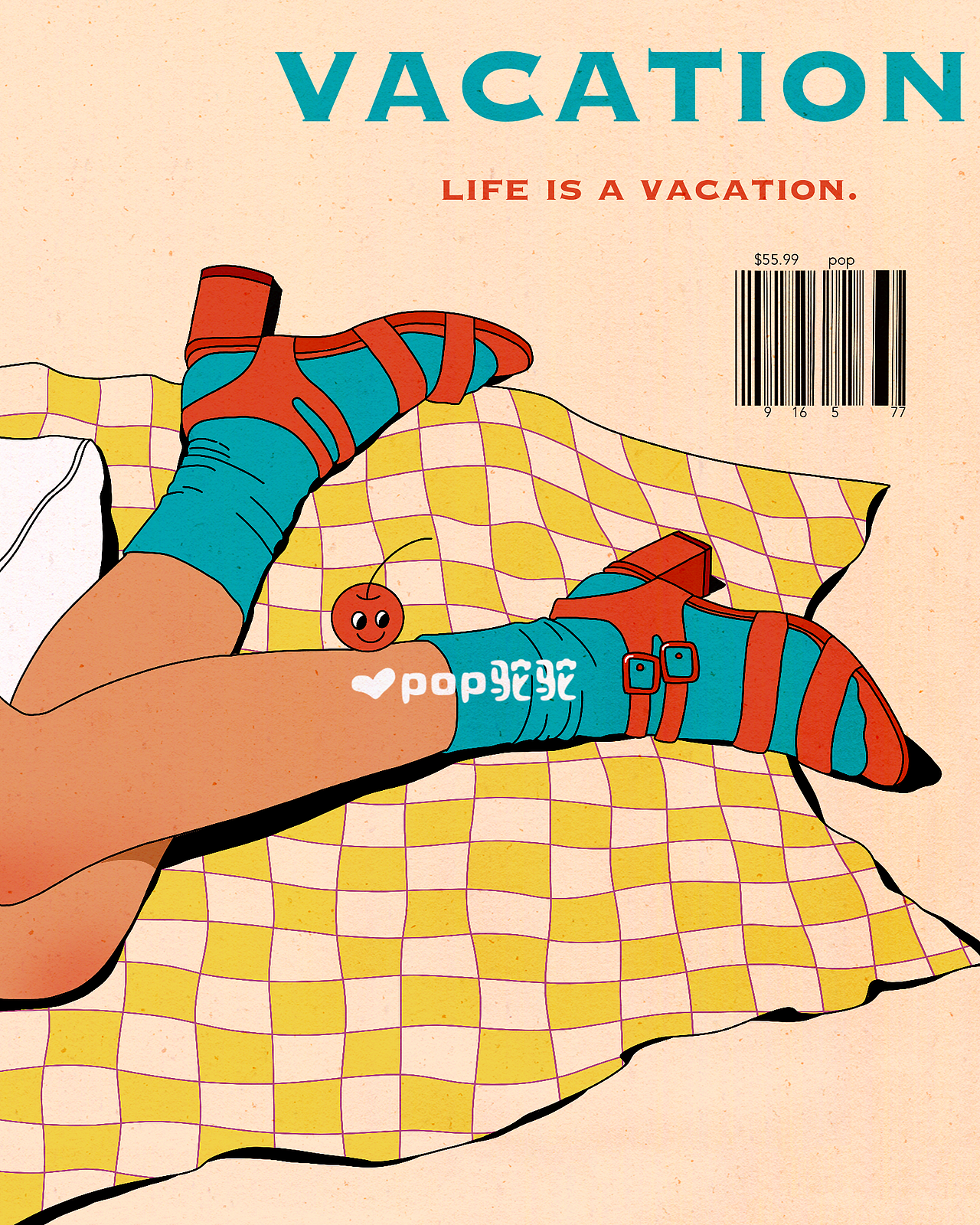 海報插畫｜復(fù)古色靜物插畫｜手繪海報排版設(shè)計（圖ZMjY3ODMxNzg4） - 商業(yè)插畫 - 站酷設(shè)計師pop駝駝原創(chuàng)素材 - 站酷ZCOOL