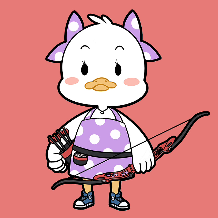 射箭鸭（图ZMzI3OTc3MjQ0） - IP形象 - 站酷设计师方舟生存指南原创素材 - 站酷ZCOOL