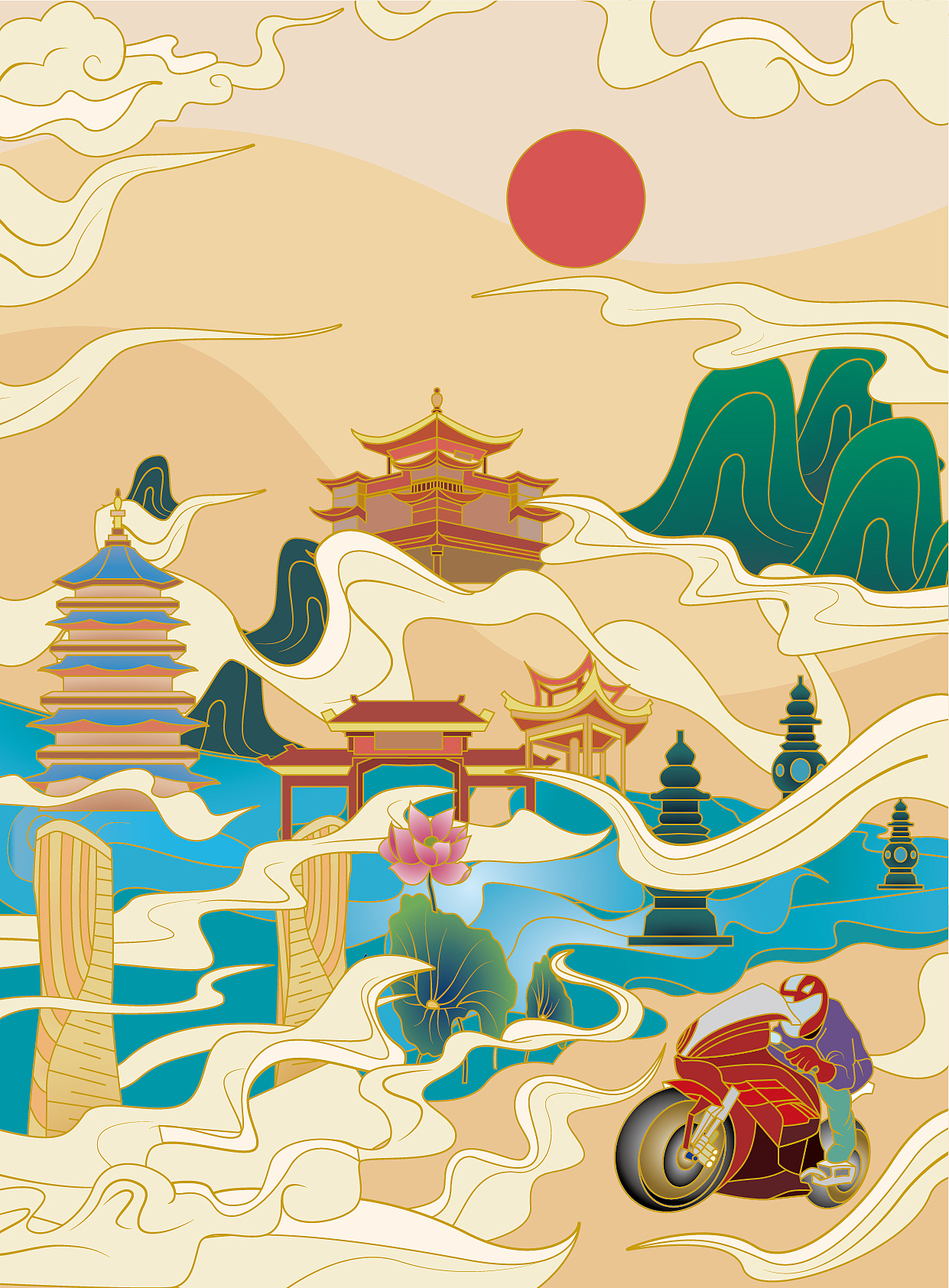 杭州海报插画设计