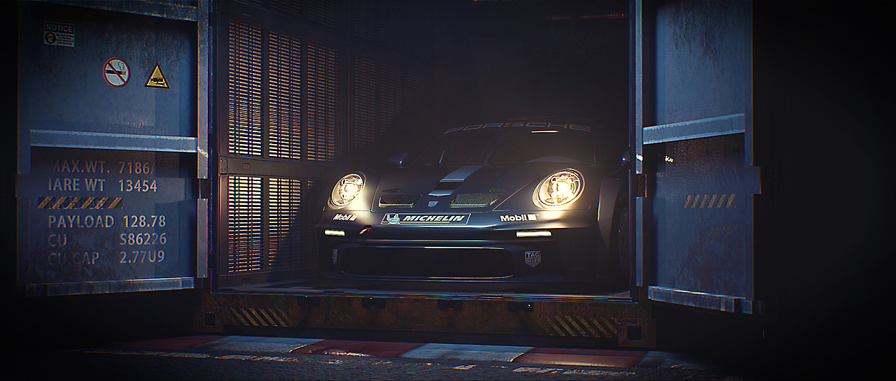 《PORSCHE GT3 Cup》UE4汽车渲染（图ZMjU3NjAxNTA0） - 机械/交通 - 站酷设计师lando睡不醒原创素材 - 站酷ZCOOL
