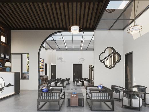 新中式饭店餐厅