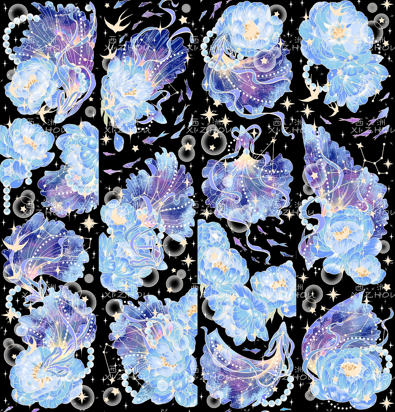 今年的第一个九图（图ZMjk1NjcyNTE2） - 艺术插画 - 站酷设计师西洲洲洲洲洲洲原创素材 - 站酷ZCOOL