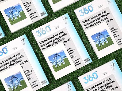 【海平面】期刊设计欣赏：Design 360° No.95-小型字厂