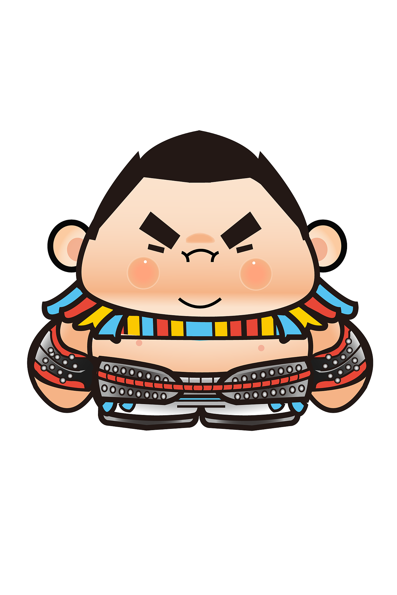 蒙古小胖|平面|ip形象|耿耿爱吃肉_临摹作品-站酷zcool