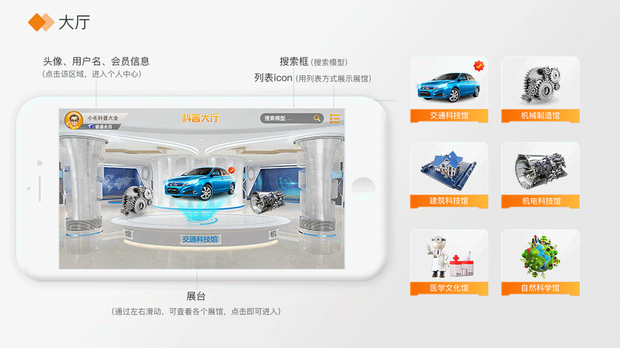 AR vs VR 教育科普app（图ZMjQzOTUwNTI0） - APP界面 - 站酷设计师阿睿酱原创素材 - 站酷ZCOOL