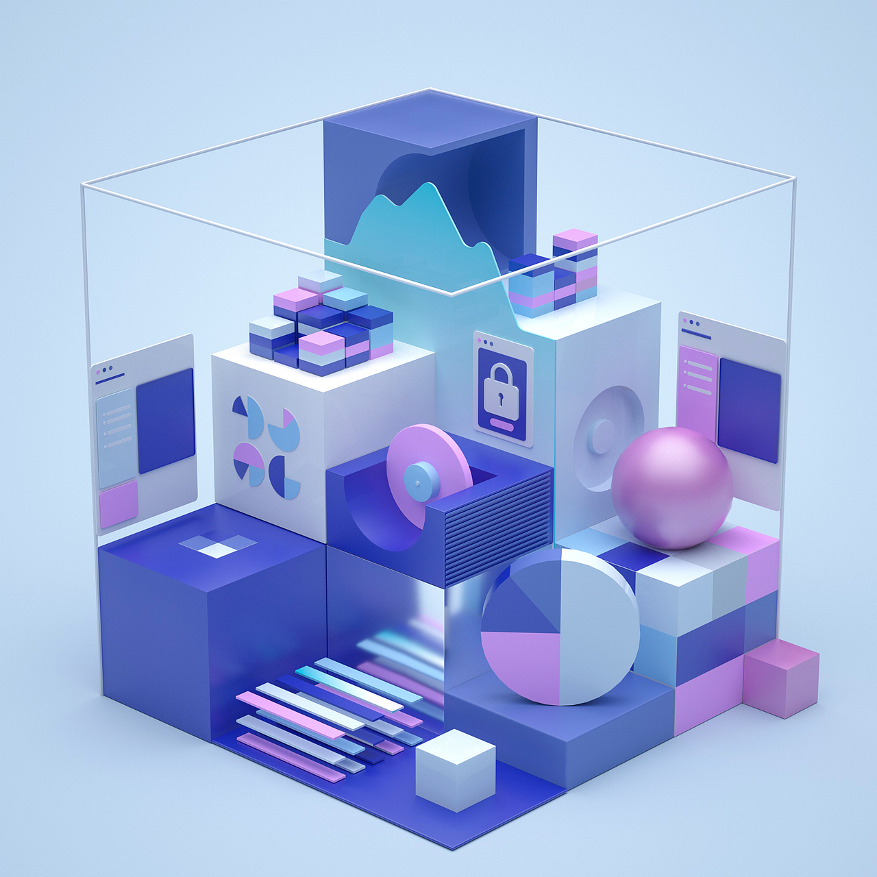 OC第八期学员作品——NiaoNiao的C4D课堂（下)（图ZMjA1NzM1MzA0） - 场景 - 站酷设计师我就是NiaoNiao原创素材 - 站酷ZCOOL
