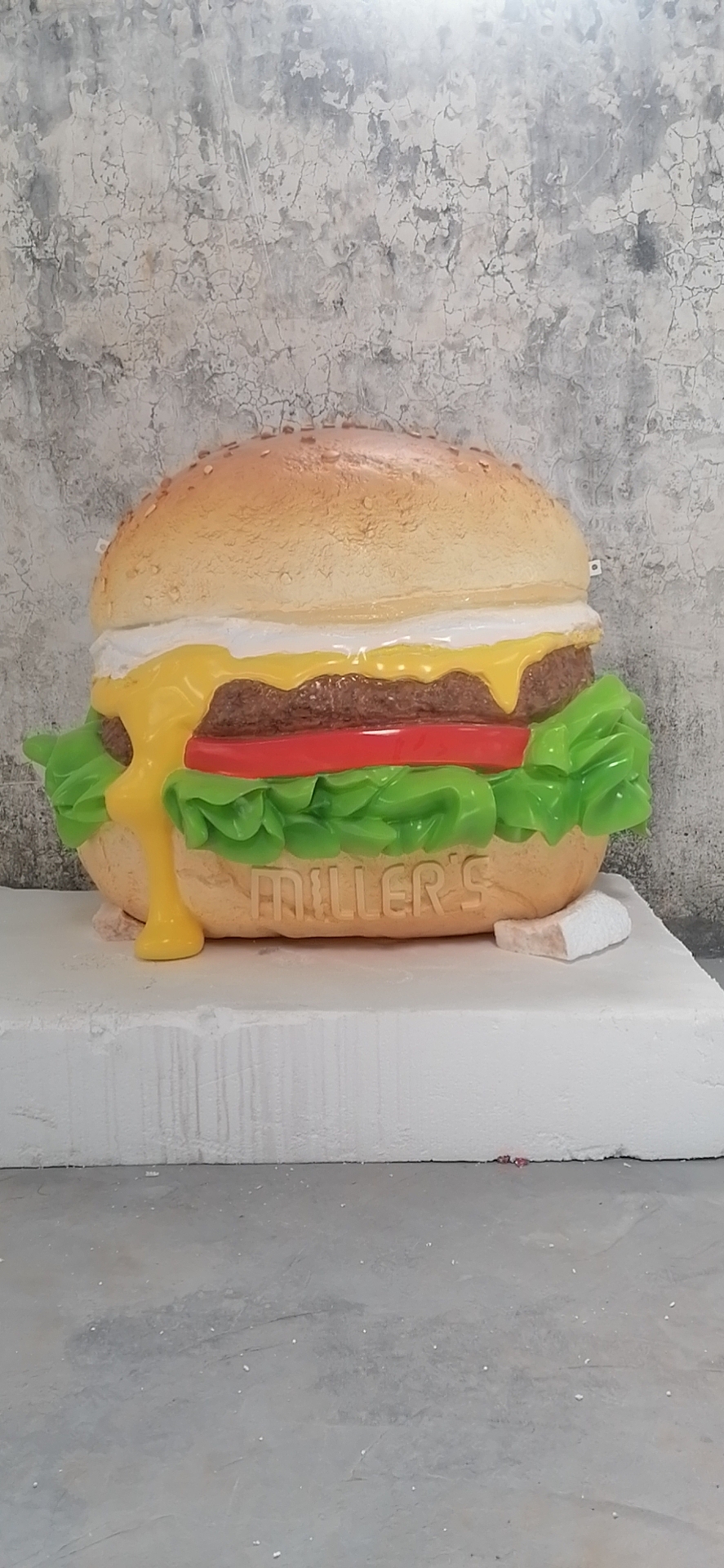 定制玻璃钢仿真菠萝包模型雕塑树脂纤维汉堡包造型雕塑（图ZMjUwNzI1MzAw） - 雕塑 - 站酷设计师满天下艺术雕塑原创素材 - 站酷ZCOOL