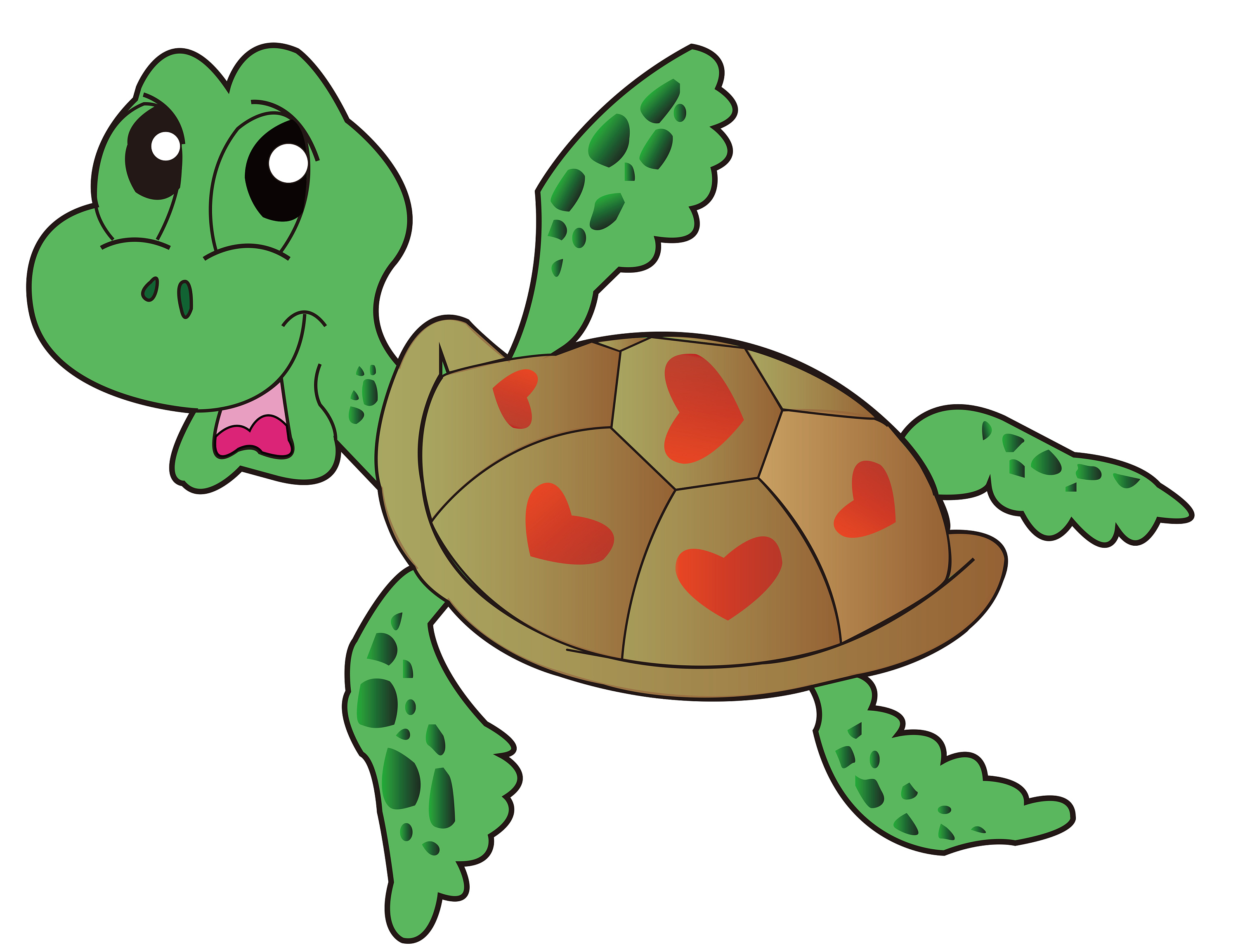 可爱的小乌龟卡通形象图片