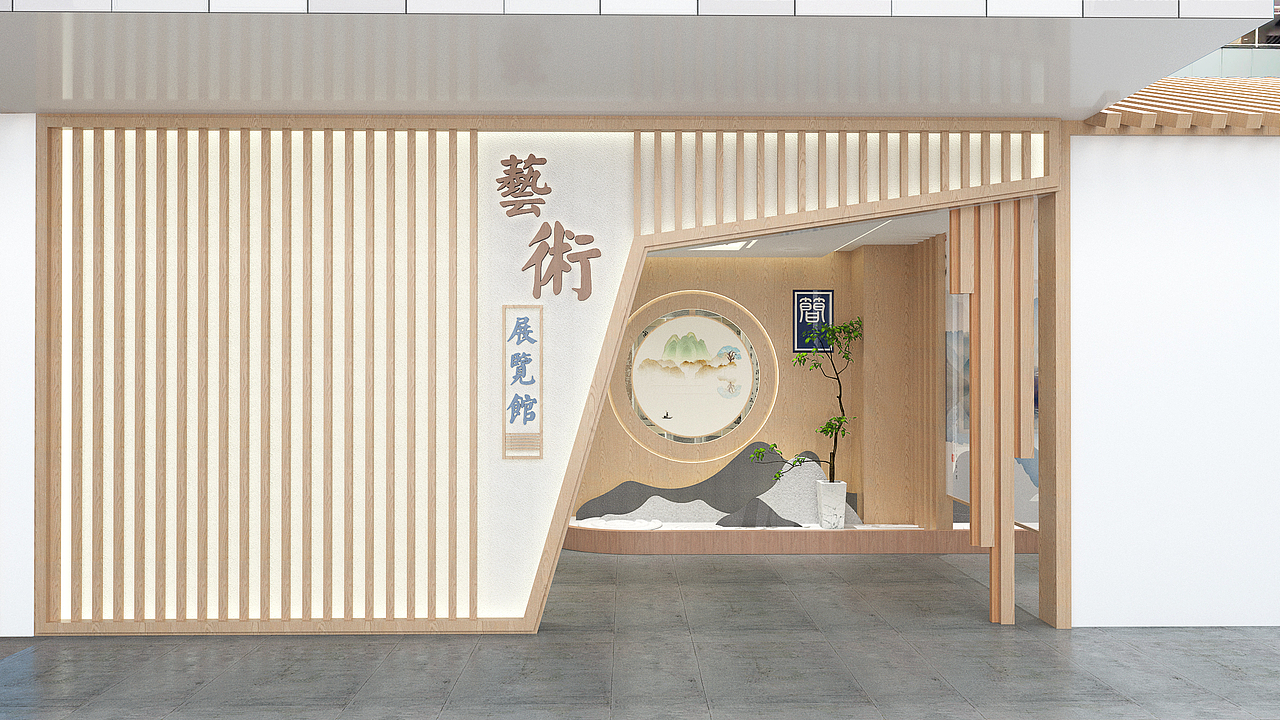 艺术展馆设计（图ZMjE3OTU0NzIw） - 家装设计 - 站酷设计师物外空间wukoon原创素材 - 站酷ZCOOL