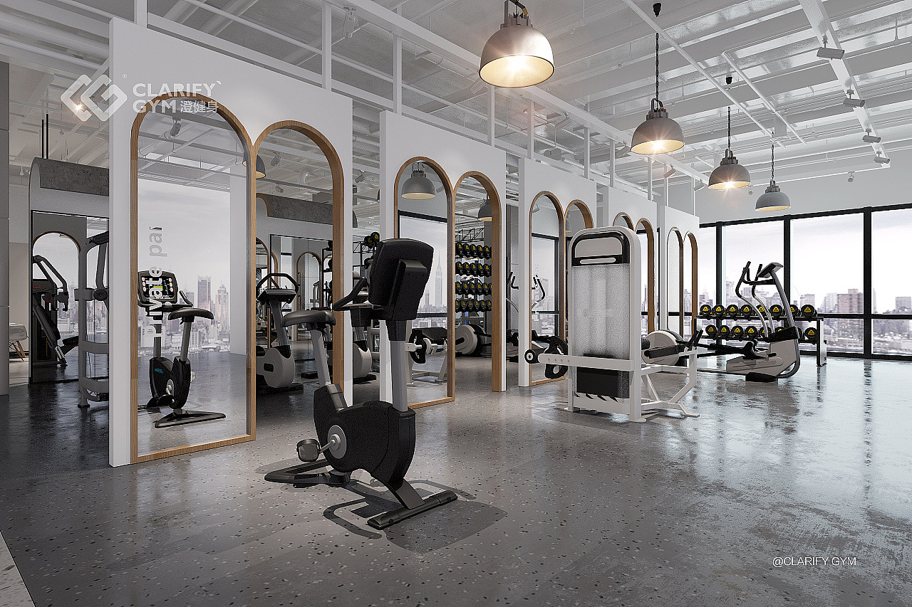 成都健身房设计|成都健身房装修