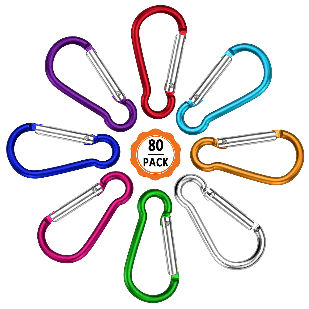 葫芦形铝合金登山扣图片