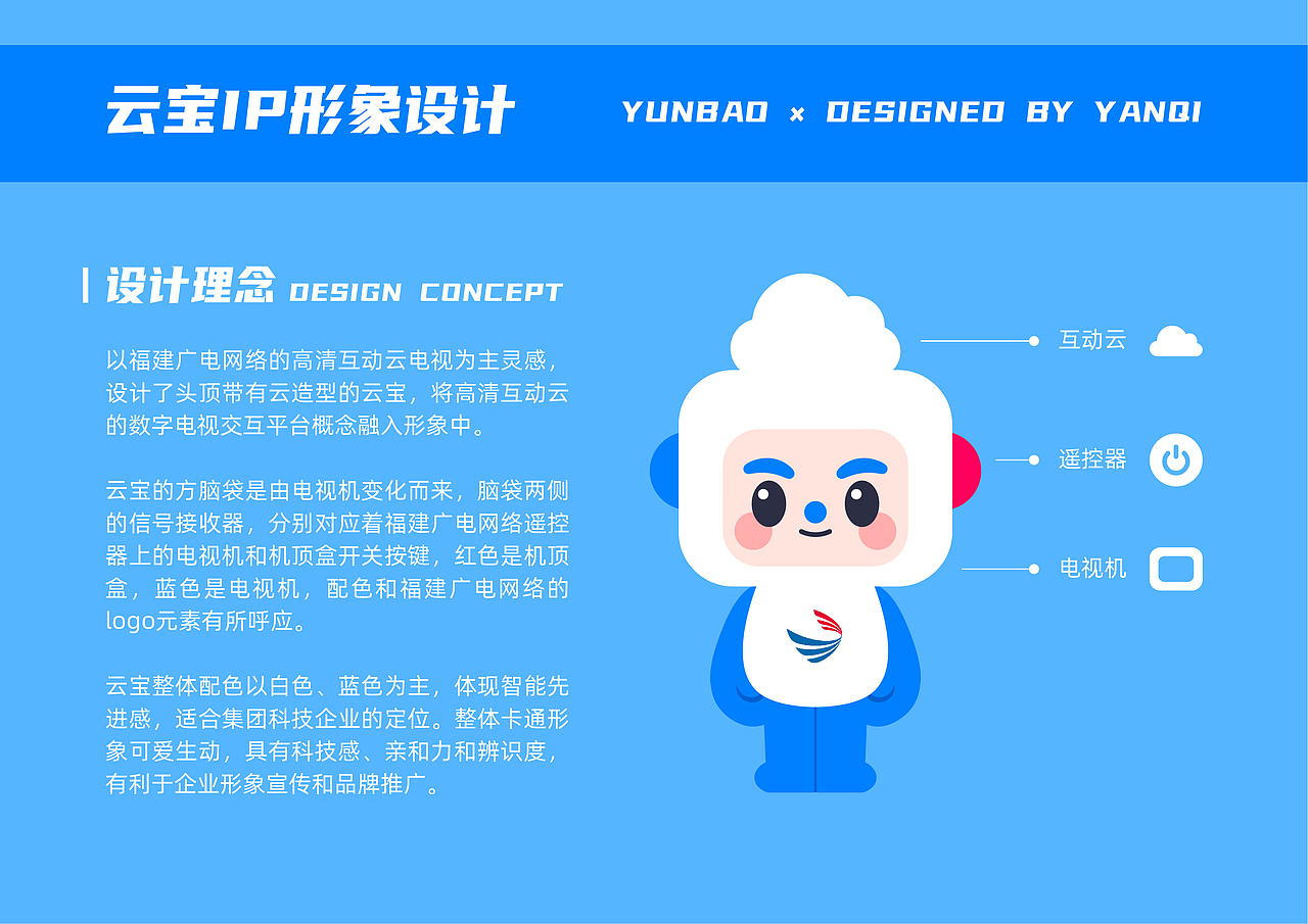云宝-品牌IP形象设计｜原创吉祥物设计（图ZMjg2Nzk2NjM2） - IP形象 - 站酷设计师言崎原创素材 - 站酷ZCOOL