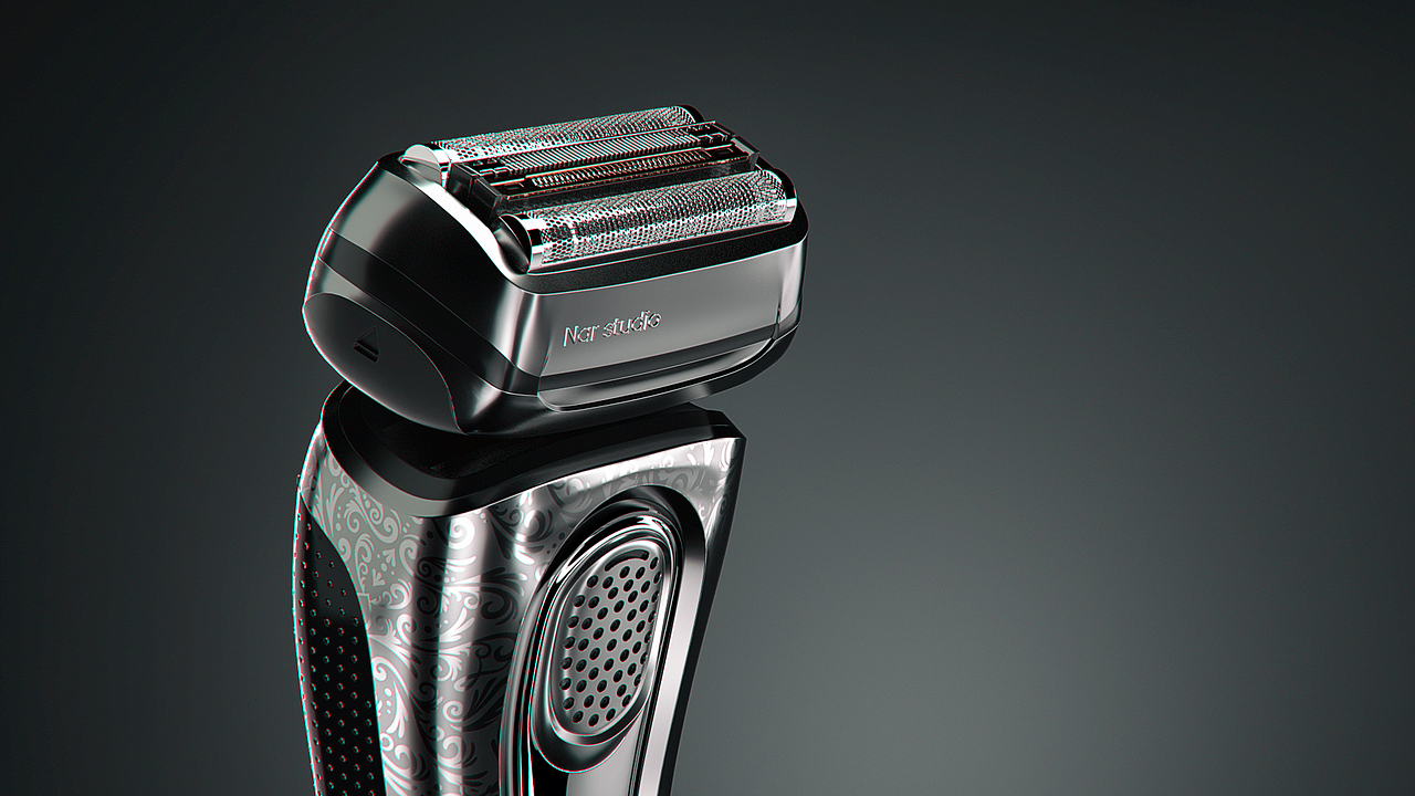 电动剃须刀CG广告（图ZMjI4ODU5NDky） - 动画/影视 - 站酷设计师Narstudio原创素材 - 站酷ZCOOL