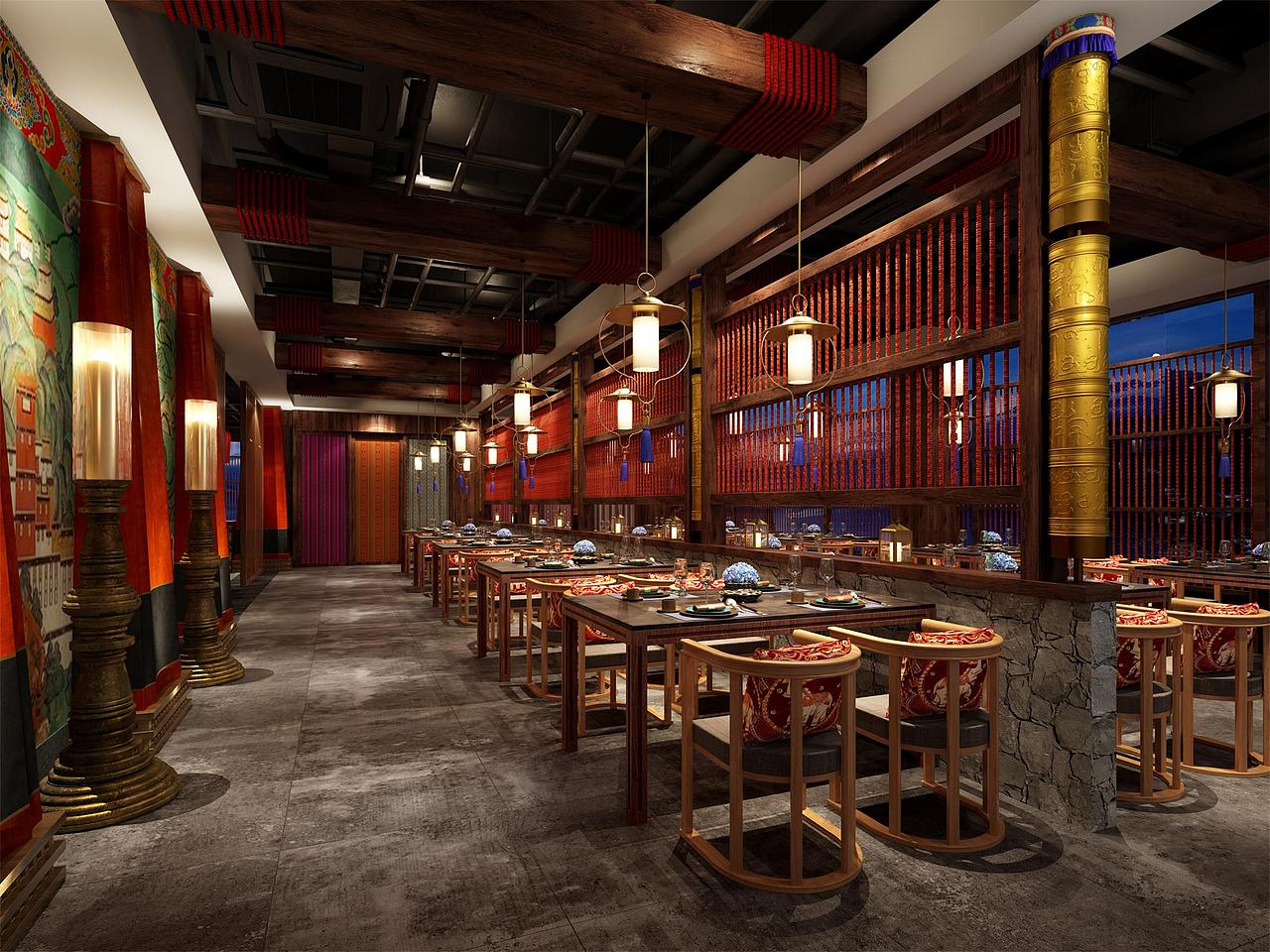 火锅店空间设计