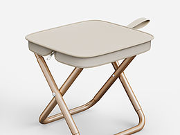 野營(yíng)折疊馬扎建模