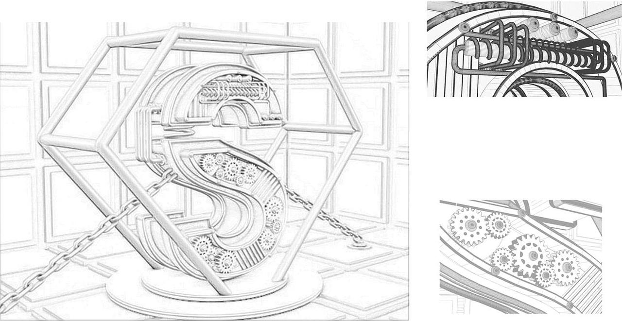 C4D-字体（图ZMTI5ODgyMTcy） - 其他三维 - 站酷设计师2020狮子歌歌原创素材 - 站酷ZCOOL