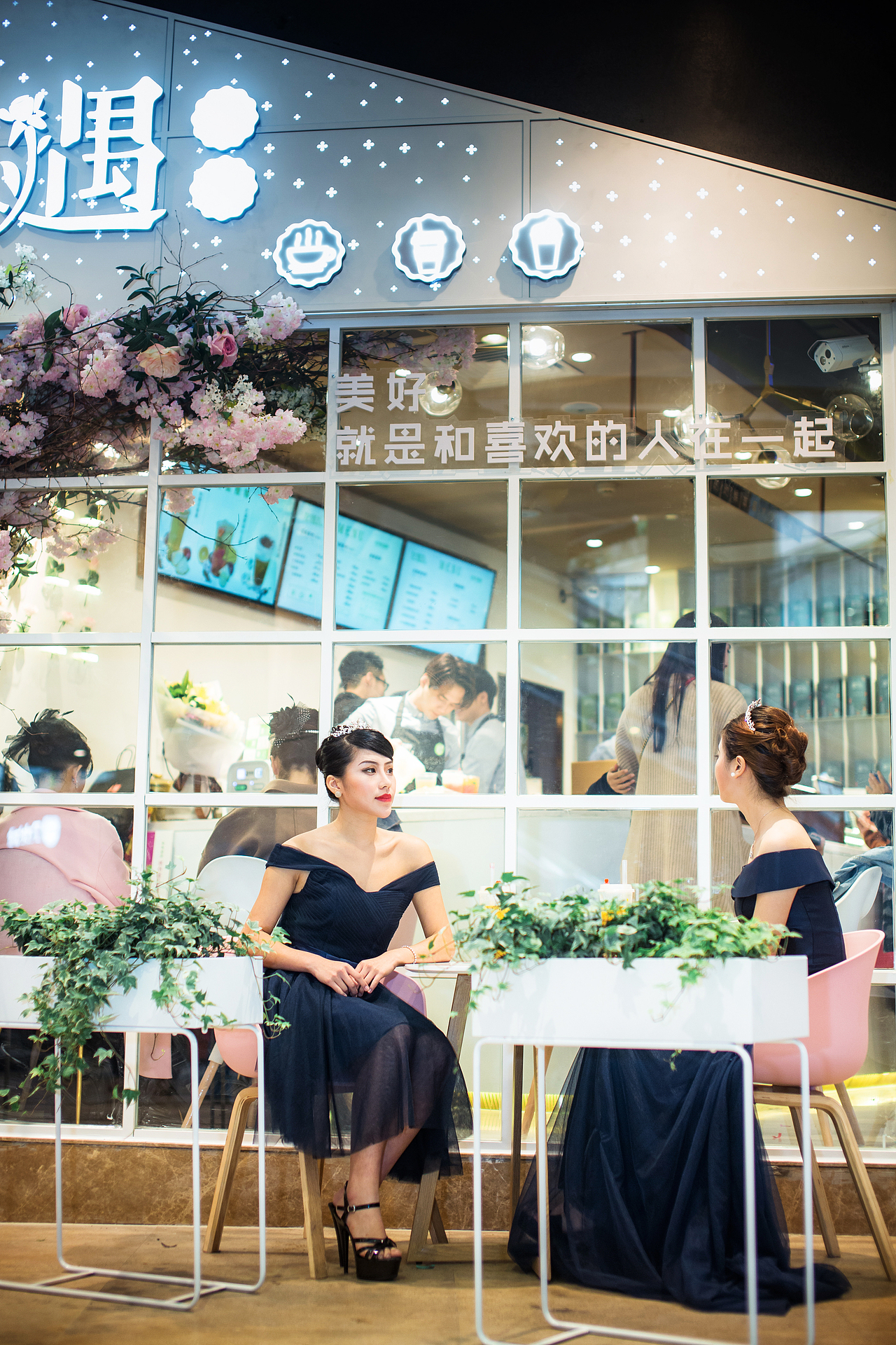 餐饮设计—左遇花茶厦门中华城店（图ZMTE5NzcyNzg0） - 家装设计 - 站酷设计师颂设计2021原创素材 - 站酷ZCOOL