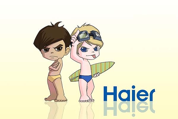 海尔归来（图ZMTQ3MzAwODg=） - 商业插画 - 站酷设计师狐狸古原创素材 - 站酷ZCOOL