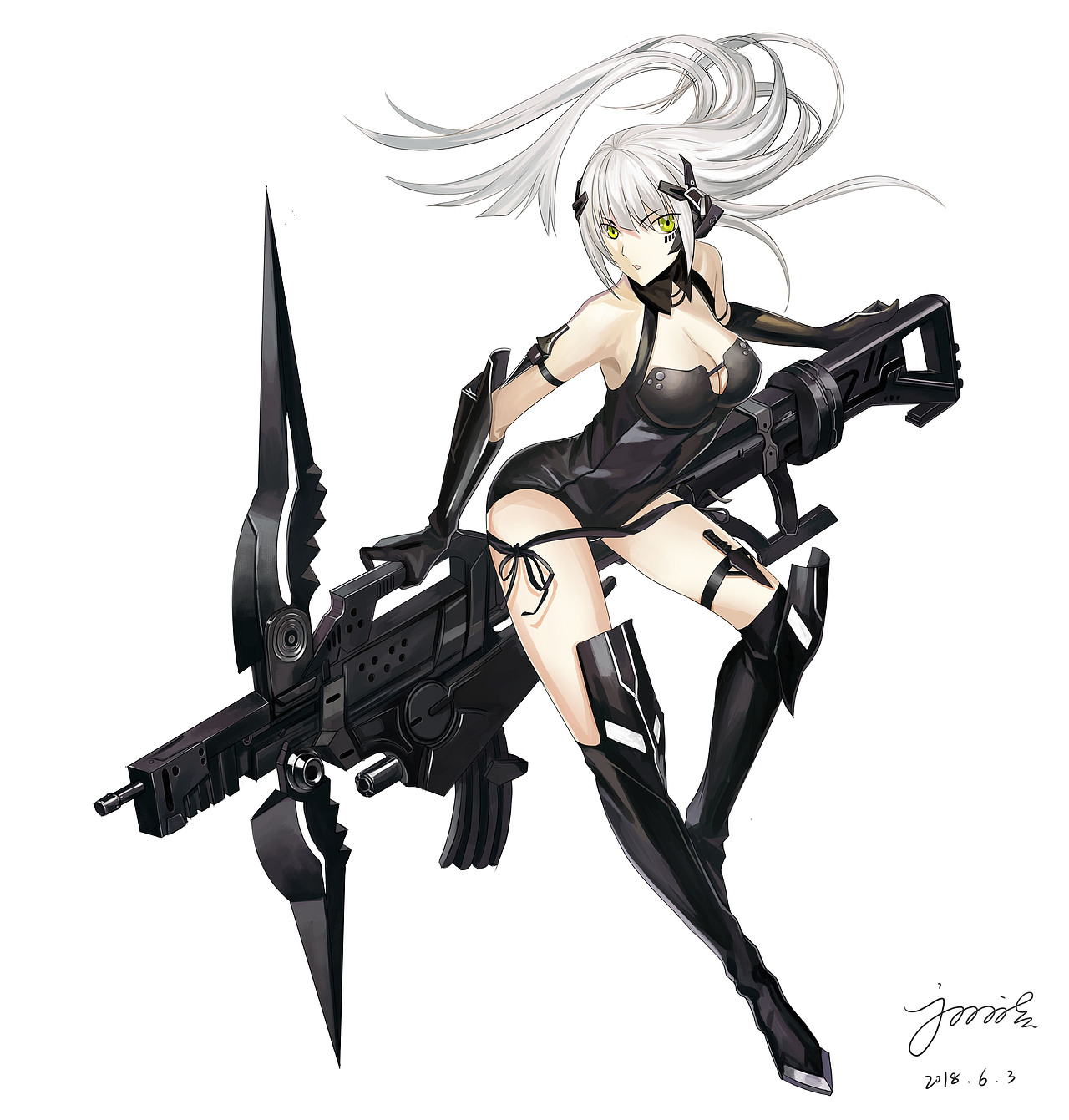 少女前線（圖ZMTE2ODYxNzQw） - 商業(yè)插畫 - 站酷設(shè)計(jì)師文潔Jane原創(chuàng)素材 - 站酷ZCOOL