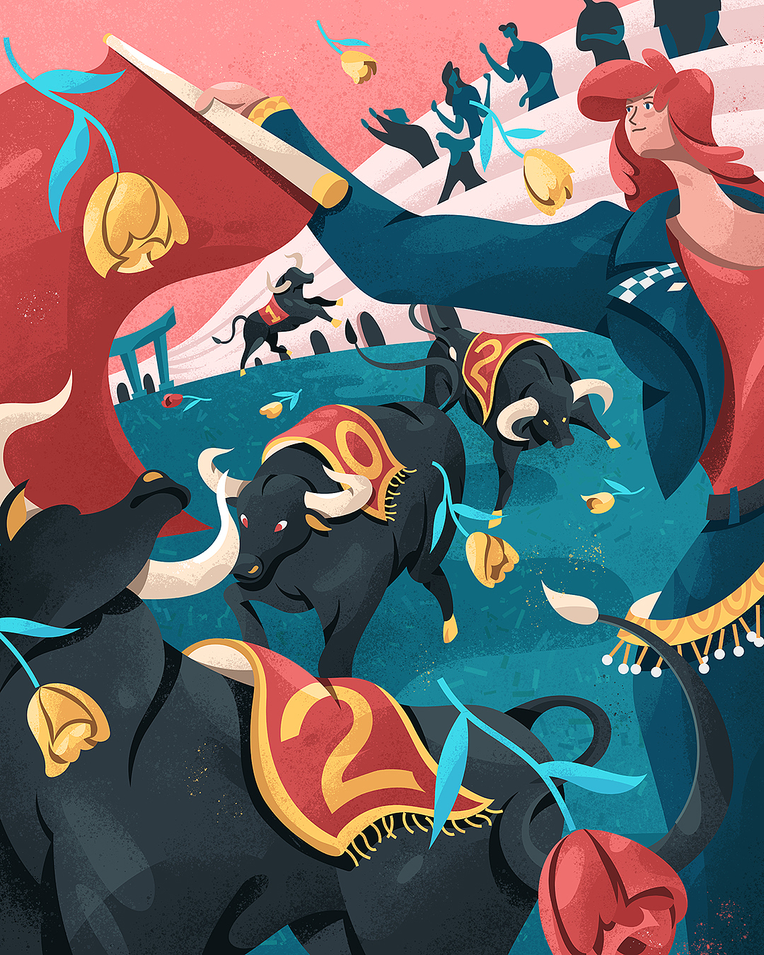 插画合集——2020（4）（图ZMjM4ODQxNjY0） - 商业插画 - 站酷设计师Samuel_Chen插画原创素材 - 站酷ZCOOL