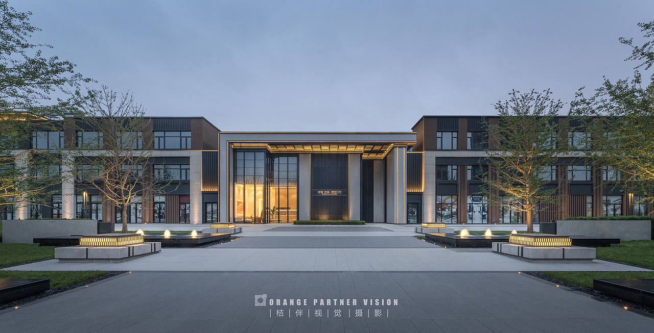 景观摄影：沈阳龙湖·方林 岸芷汀兰示范区/桔伴视觉