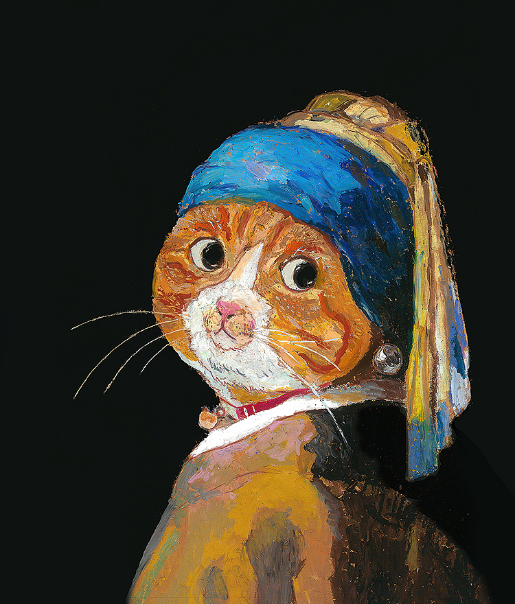 吾辈是猫08（图ZMTU5NTQyODAw） - 创作习作 - 站酷设计师Asch修原创素材 - 站酷ZCOOL