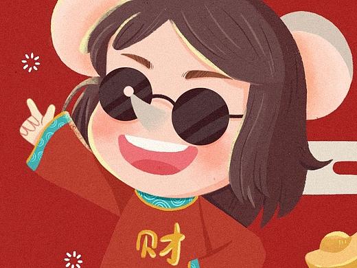 2020新年健康（個(gè)人主頁(yè)-ZNDI3MTg1NTY=） - 兒童插畫 - 站酷設(shè)計(jì)師兔爺不是坑原創(chuàng)素材 - 站酷ZCOOL