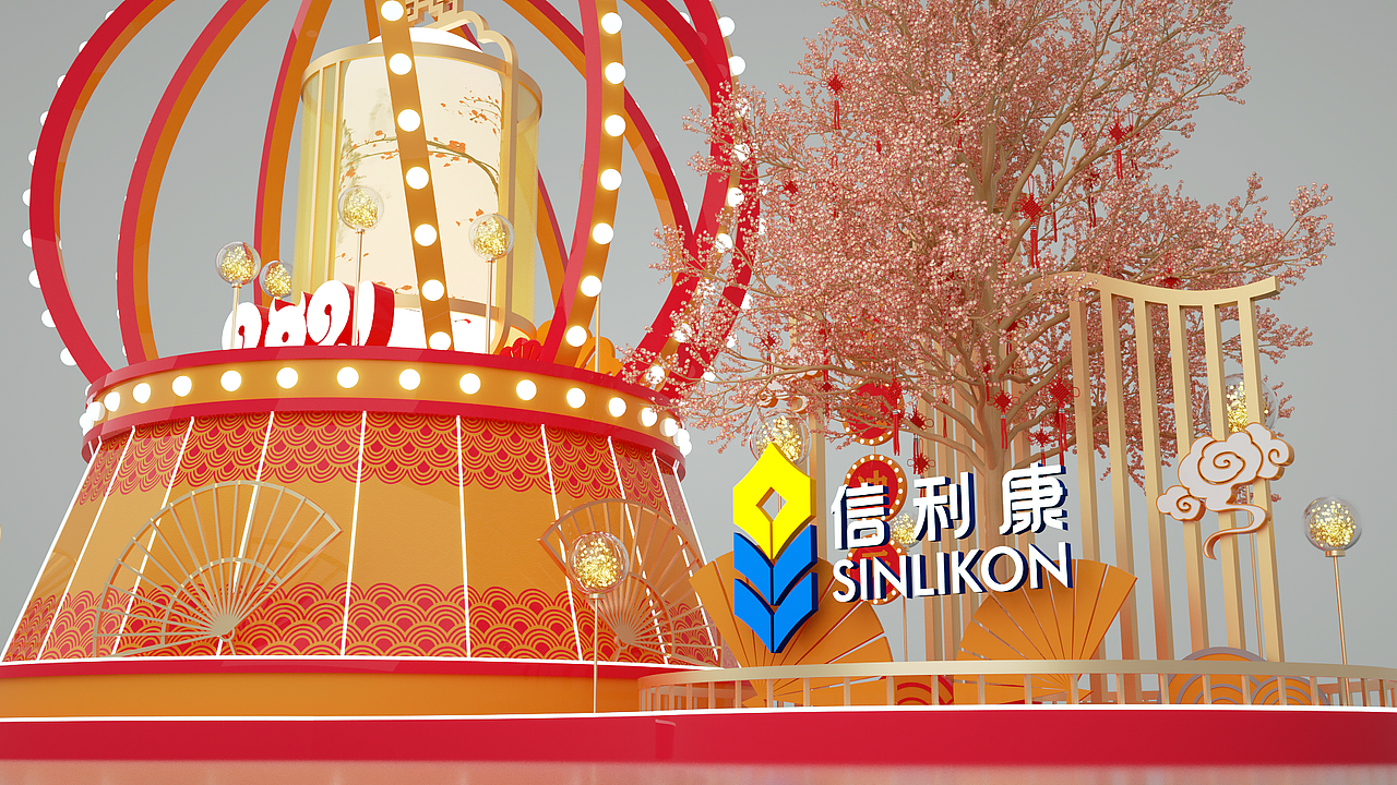 圣诞美陈（图ZMjQ2NzQwODIw） - 场景 - 站酷设计师_DOUBLE_原创素材 - 站酷ZCOOL