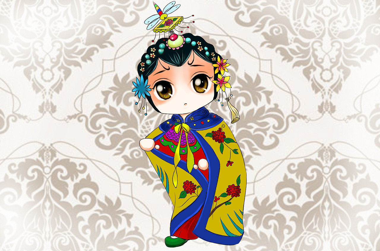 q版霸王别姬设计